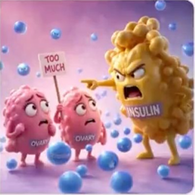 Ovaries Overproduce Testosterone