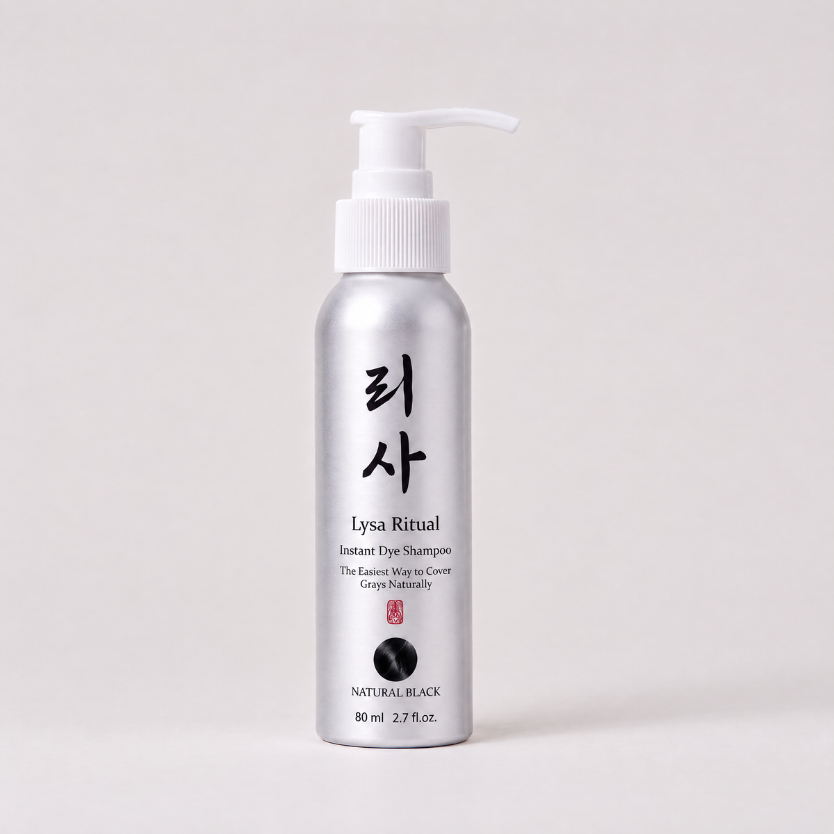 Instant Dye Shampoo – Erases grays in just 5 minutes