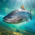 Norwegian salmon oil