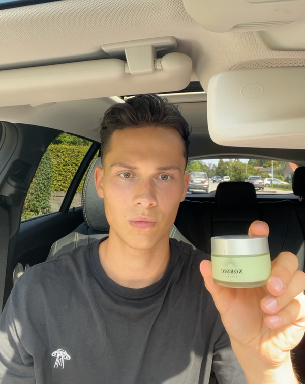 Lysa customer with clearer skin