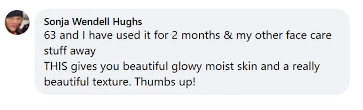 Customer testimonial